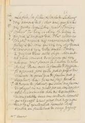 4 vues [Tronchin, Théodore]. Lettre autographe non signée à [François] Tronchin, ancien conseiller d'Etat, à Genève.- 1er août [1769] (marque et taxes postales)