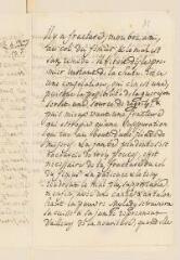 4 vues [Tronchin, Théodore]. Lettre autographe non signée à l'ancien conseiller [François] Tronchin, aux Délices.- 11 mars [1774]