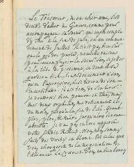 4 vues [Tronchin, Théodore]. Lettre autographe non signée au conseiller [François] Tronchin, aux Délices.- 10 juin [1776]