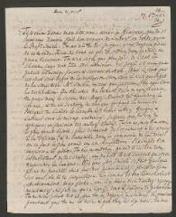 2 vues  - [Tronchin, Théodore]. Lettre autographe non signée à son fils [François-Louis Tronchin].- 14 octobre 1761 (ouvre la visionneuse)
