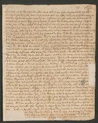 2 vues [Tronchin, Théodore]. Lettre autographe non signée à son fils [François-Louis] Tronchin, à Glasgow.- 23 décembre 1761