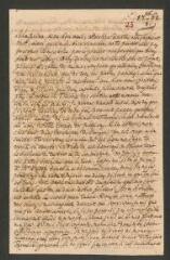 4 vues [Tronchin, Théodore]. Lettre autographe non signée à son fils [François-Louis] Tronchin, à Glasgow.- 16 janvier 1762 (taxes et marque postales)