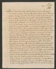 2 vues  - [Tronchin, Théodore]. Lettre autographe non signée à son fils François[-Louis Tronchin].- 25 mai 1763 (ouvre la visionneuse)