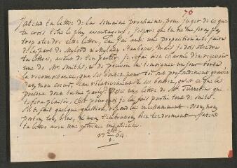 2 vues  - [Tronchin, Théodore]. Lettre autographe non signée à son fils [François-Louis] Tronchin, à Glasgow.- 25 janvier 1764 (taxes et marque postale) (ouvre la visionneuse)