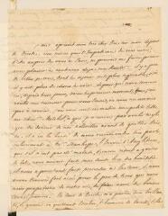 4 vues [Tronchin, François-Louis]. Lettre autographe non signée à son père [Théodore Tronchin].- 26 septembre 1766