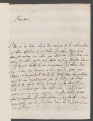 2 vues Steiguer [Steiger], C[hristoph]. Lettre autographe signée [à Antoine Tronchin].- Berne, 23 février 1716