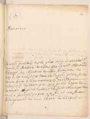 4 vues  - Franconis, [Jacques]. Lettre autographe signée à [Jean] Tronchin, ancien procureur général, à Paris.- Genève, 8 août 1727 (ouvre la visionneuse)