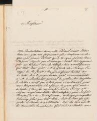 4 vues Blavet, [Jean-Louis]. Lettre autographe signée à [François] Tronchin, ancien conseiller de Genève, à Genève.- 27 février 1776
