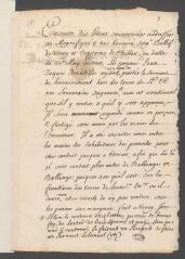 4 vues Robert, secrétaire du Bailli de Vevey. Lettre autographe signée de bannissement hors des terres de LL.EE. de Berne du nommé Jean-Jacques Donatille.- Vevey, 6 juin 1713
