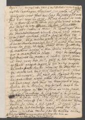 4 vues [Tronchin, Jean]. Brouillon autographe non signé d'une lettre à [Pierre] Fabrot, à Londres.- 19 janvier 1728