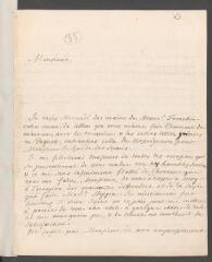 4 vues  - Hussard, [Pierre]. Lettre autographe signée [à Jean Tronchin].- Paris, 7 janvier 1730 (ouvre la visionneuse)