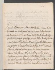 4 vues  - Piégu Vanterol, [François de Philibert de]. Lettre autographe signée à [Jean] Tronchin, conseiller d\'Etat, à Genève.- Grenoble, 24 avril 1731 (ouvre la visionneuse)