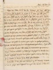 4 vues [Saladin de Crans, Antoine et Charles, père et fils]. Lettre doublement autographe, non signée, à Jacob Tronchin, au Palais-Royal, à Paris.- Genève, 14 juillet 1780