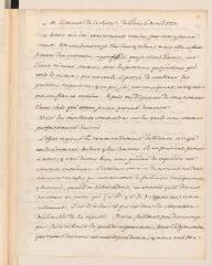 4 vues  - [Tronchin, François]. Copie autographe non signée d\'une lettre à [Charles] Bonnet-De la Rive.- Paris, 6 avril 1777 (ouvre la visionneuse)