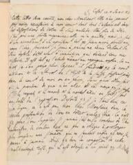 4 vues [Muller, Jean de]. Lettre autographe non signée à [Jean-Robert] Tronchin-Boissier, à Genève.- Cassel, 4 janvier 1783 (taxe postale)