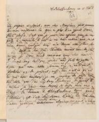 8 vues M[uller, Jean de]. Lettre autographe, signée d'une initiale, [à Jean-Robert Tronchin-Boissier].- Shaffhouse, 15 août 1787