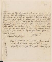 4 vues Muller, J[ean de]. Lettre autographe signée [à Jean-Robert Tronchin-Boissier].- Mayence, 19 décembre 1791