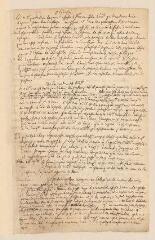 2 vues  - Note autographe de Louis I Tronchin sur les ordonnances ecclésiastiques de Calvin.- sans lieu ni date (ouvre la visionneuse)