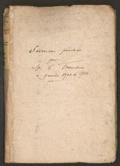 308 vues Brouillons de 13 sermons de Louis II Tronchin prêchés de 1730 à 1755