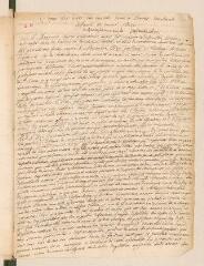 4 vues  - Lettre autographe signée avec cachet de J[oseph] Carneli à Louis Tronchin, précédée d\'une copie des actes du synode de Serres concernant Alexandre Dyze en septembre 1677.- [après septembre 1677] (ouvre la visionneuse)