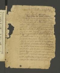140 vues Mémoires manuscrits de Johannes Bocatius sur ses 5 années de détention à Prague sur ordre de Rodolphe II de Habsbourg, intitulées 