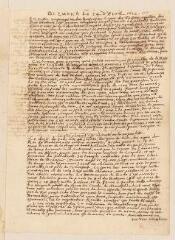 4 vues  - Copie d\'une lettre non signée, sans adresse, concernant les événements de la Guerre de Trente ans.- Zurich, 24 avril 1622 (ouvre la visionneuse)
