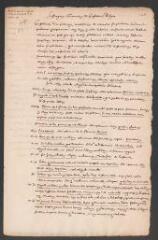 2 vues Minute, de la main de Théodore Tronchin, de l'avis des Genevois sur la Confession belgica (