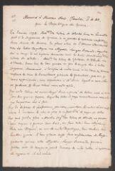 4 vues Minute d'un mémoire remis par Jean Diodati et Théodore Tronchin à Hugo Muys van Holy pour la République de Genève.- La Haye, 11/21 mai 1619