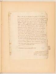 2 vues Rocca, Theodora. Lettre autographe signée avec cachet à son mari Théodore Tronchin.- Genève, 14 novembre 1618