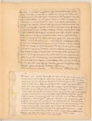 2 vues Tronchin, Théodore. Lettre autographe signée à sa femme Theodora Rocca.- Dordrecht, 16/26 mars 1619