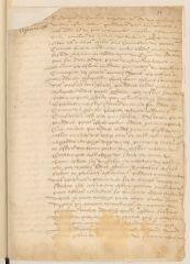 8 vues Extrait du procès criminel contre Claude Genève dit Bastard, écrit et signé de la main de Michel de Archa [de l'Arche], secrétaire d'Etat, envoyé à Pierre Viret par ordre des syndics et Conseils de Genève.- 25 février 1556
