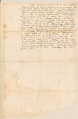 2 vues Marnix de Sainte-Aldegonde, Philippe de. Lettre autographe signée à Liévin Calvart.- Heidelberg, V kal[endas] Sextiles [28 juillet] 1570