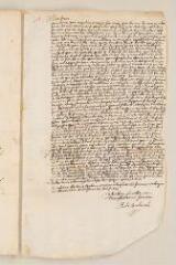 2 vues  - Brederode, Pierre Corneille de. Lettre autographe signée avec cachet à Théodore Tronchin.- Bâle, 24 août 1633 (ouvre la visionneuse)