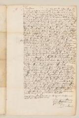 2 vues Brederode, Pierre Corneille de. Lettre autographe signée avec cachet à Théodore Tronchin.- sans lieu, 28 octobre 1624