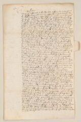 4 vues Brederode, Pierre Corneille de. Lettre autographe signée avec cachet à Théodore Tronchin.- Bâle, 8 janvier 1625