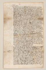 4 vues Brederode, Pierre Corneille de. Lettre autographe non signée à Théodore Tronchin.- sans lieu, 17/27 avril 1626