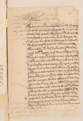 4 vues  - Labarre Morel, [Gabriel de]. Lettre autographe signée avec cachet à Théodore Tronchin.- Paris, 5 octobre 1638 (ouvre la visionneuse)