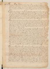 4 vues  - Mémoire justificatif signé \'Henry de Rohan\', à un destinataire non identifié.- Castres, 25 août 1625 (ouvre la visionneuse)