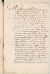 4 vues  - Henri II, duc de Rohan. Lettre non autographe, avec cachet, à Théodore Tronchin.- Coire, 19 octobre 1632 (ouvre la visionneuse)