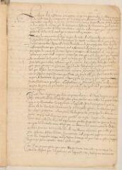 4 vues  - Mémoire signé \'Henry de Rohan\', exposant les raisons pour lesquelles il ne peut se rendre dans les Cévennes.- Castres, 25 août 1625 (ouvre la visionneuse)