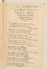 6 vues Trois pièces de vers en mémoire du duc Henri II de Rohan, non signées.- Genève, kal[endis] jun[ii] [1er juin] 1638 et sans date