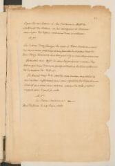 2 vues  - Tronchin, François. Copie autographe d\'une lettre au cardinal de Rohan à Saverne.- Des Délices, 24 juin 1777 (ouvre la visionneuse)