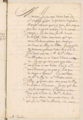 4 vues  - Henri II, duc de Rohan. Lettre non autographe, avec cachet, à Théodore Tronchin.- Coire, 1er novembre 1632 (ouvre la visionneuse)