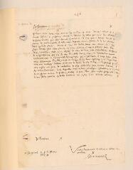 26 vues Ravanel, Pierre. 12 lettres autographes signées avec cachet à Théodore Tronchin.- Sangenais, 9 février 1647 - 13 juillet 1649