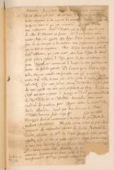 4 vues  - W[aser], [Kaspar]. Lettre autographe signée avec cachet à Théodore Tronchin.- Zurich, 11 août 1618 (ouvre la visionneuse)