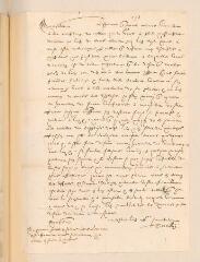 2 vues  - Lettre autographe signée avec cachet de [Louis?] Trembley à Théodore Tronchin à Dordrecht.- sans lieu, [fin 1618 ou 1619] (ouvre la visionneuse)
