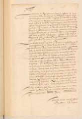 2 vues  - Waser, Johann Heinrich. Lettre autographe signée avec trou du cachet à Laurens, professeur à Genève.- Zurich, 28 janvier 1624 (ouvre la visionneuse)
