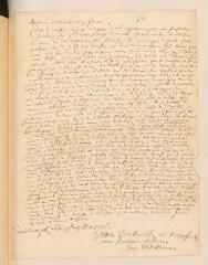 2 vues  - Valckenier, Jean. Lettre autographe signée avec cachet à Théodore Tronchin.- Hardewyck, 3/13 mars 1648 (ouvre la visionneuse)