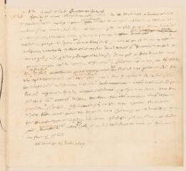2 vues  - Tronchin, Théodore. Minute autographe d\'une lettre à Maria Belgia, princesse de Portugal.- Genève, 25 juin 1629 (ouvre la visionneuse)