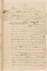 4 vues  - Compagnie des pasteurs de Genève. Minute d\'une lettre au synode de Charenton.- décembre 1644 (ouvre la visionneuse)
